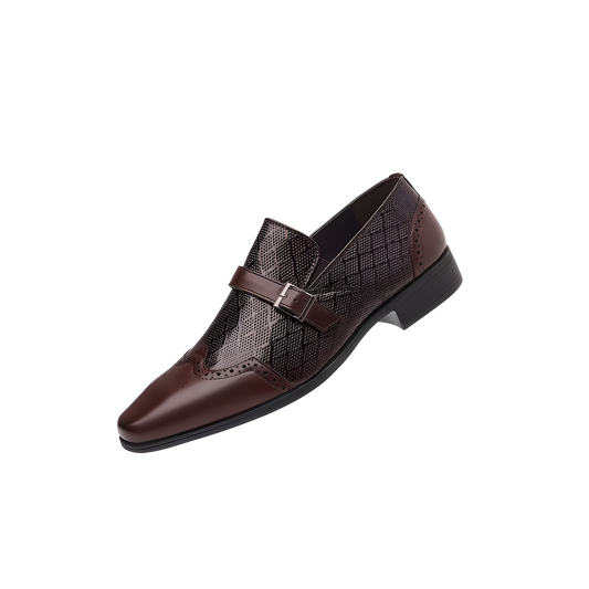 Zolfinx Men's Oxford Classic Comfortable Dress Shoes PU Leather