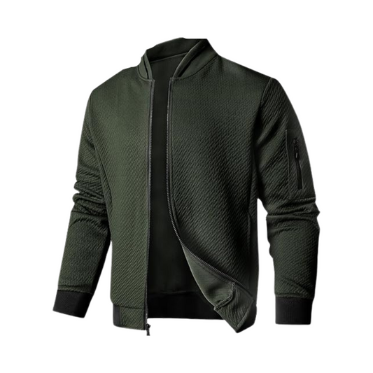 Zolfinx Men's Casual Bomber Jacket Lightweight Varsity Coat with Zipper