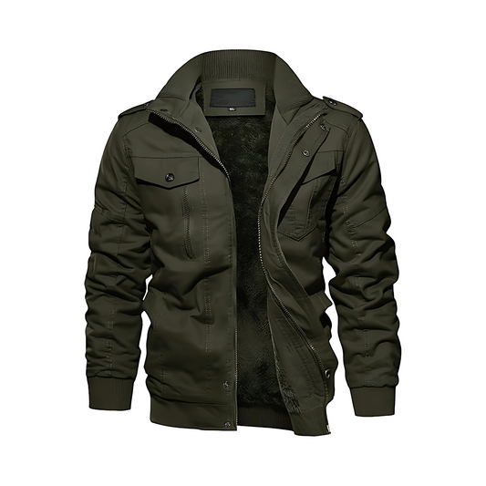 Zolfinx Men's Winter Jacket with Multi Pockets