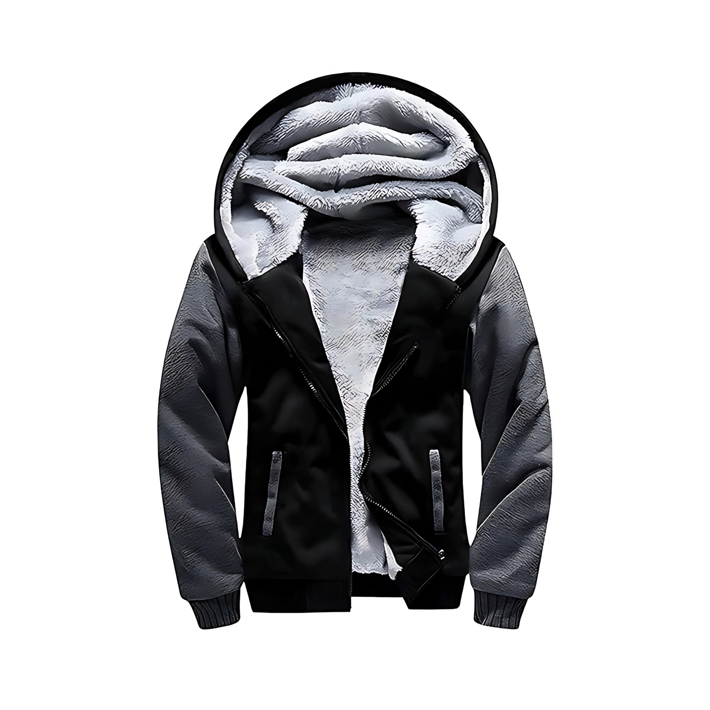 Zolfinx Boys Sherpa Lined Hoodie Kids Fleece Sweatshirt Full Zip jacket