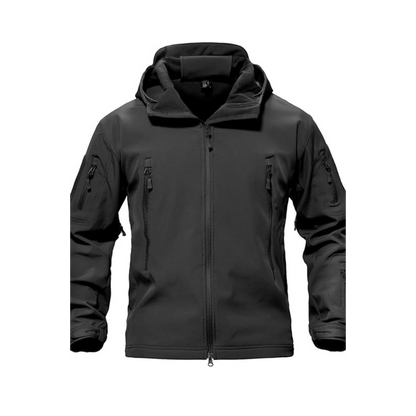 ZOLFINX Men's Special Ops Military Tactical Soft Shell Winter Warm Fleece Lined Jacket
