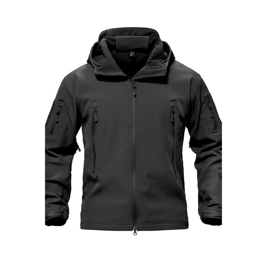 ZOLFINX Men's Special Ops Military Tactical Soft Shell Winter Warm Fleece Lined Jacket