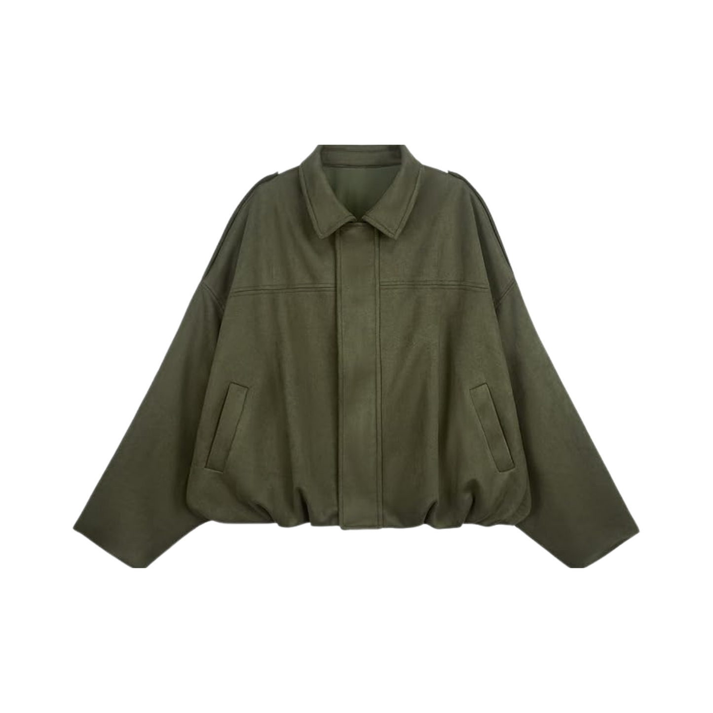 Zolfinx Women's Bomber Jacket Faux Suede Casual