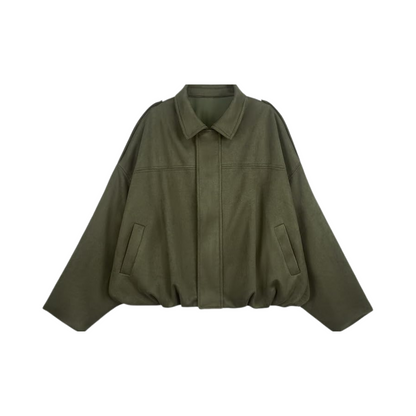 Zolfinx Women's Bomber Jacket Faux Suede Casual