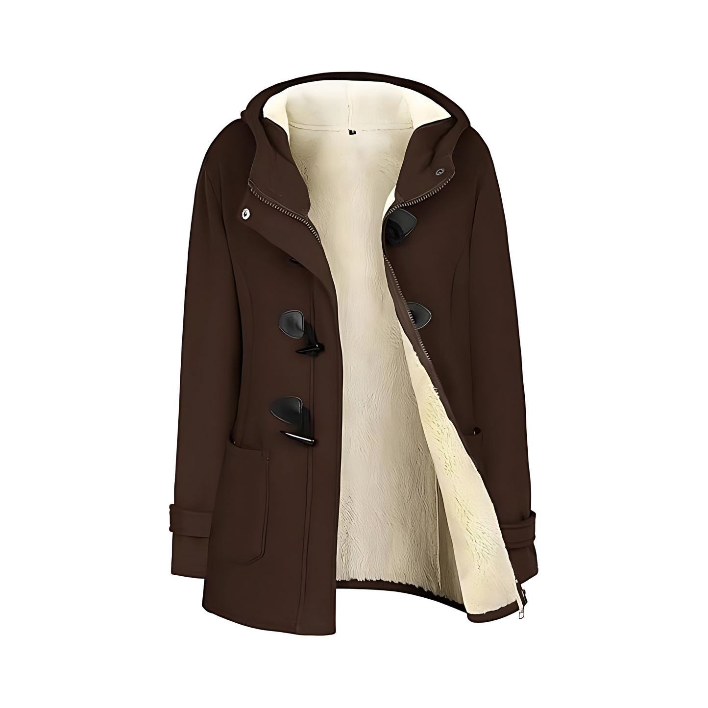 Zolfinx Winter Jackets for Women Sherpa Lined Jacket