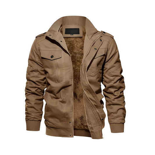Zolfinx Men's Winter Jacket with Multi Pockets