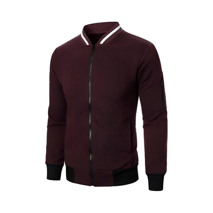 Zolfinx Men's Casual Bomber Jacket Lightweight Varsity Coat with Zipper